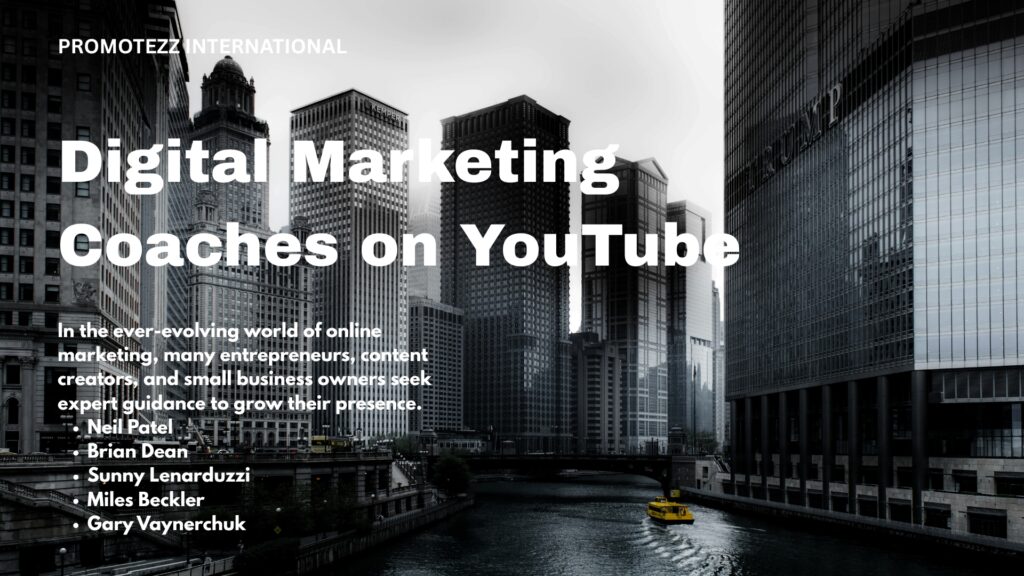 5 Best Digital Marketing Coaches on YouTube